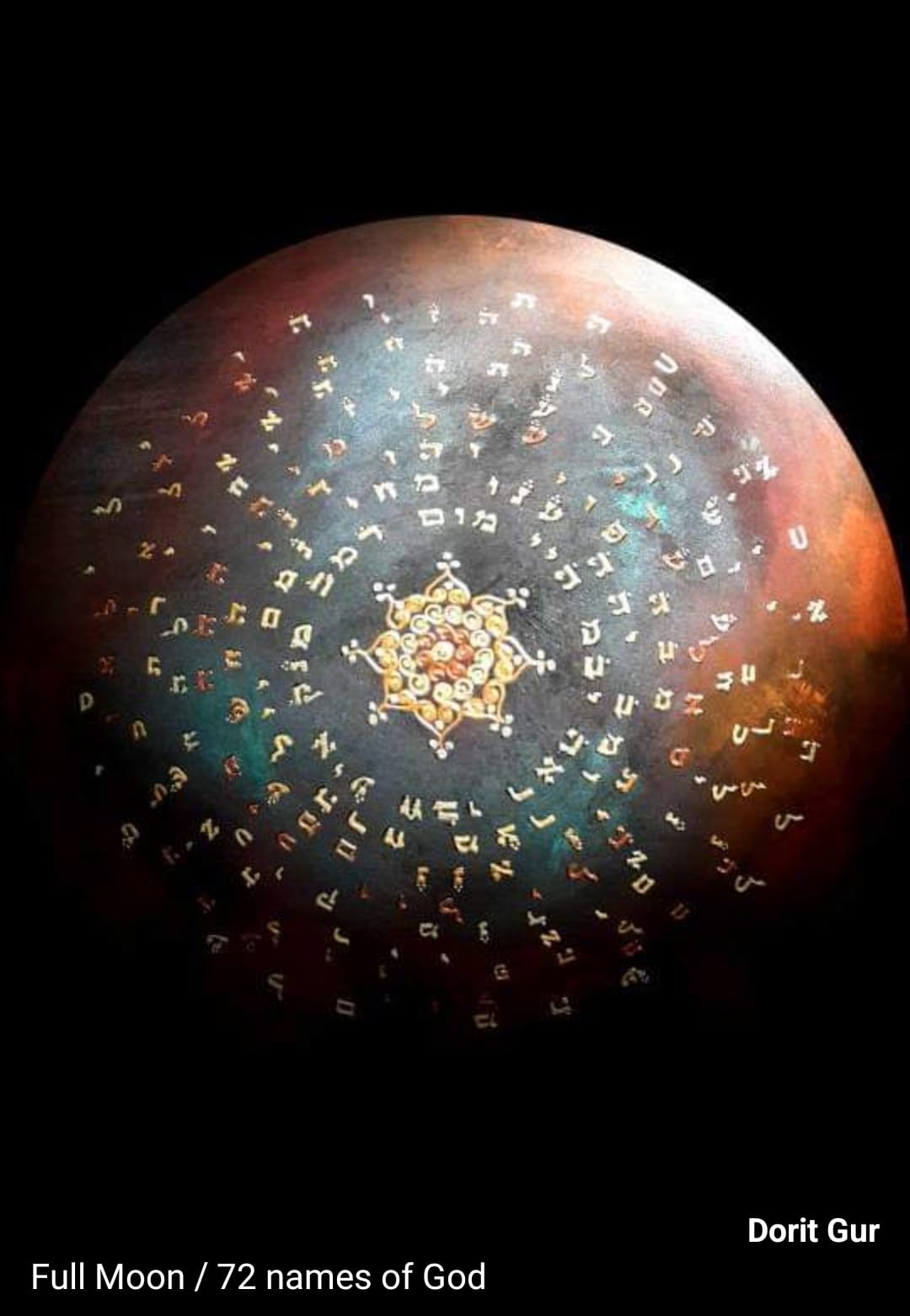 Full size image named: 72 Names of God Moon