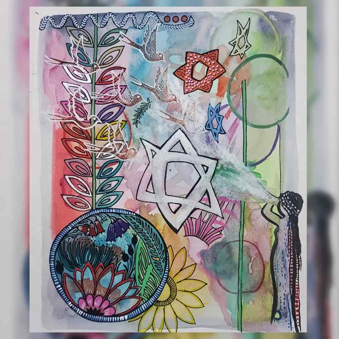 Art piece: peace