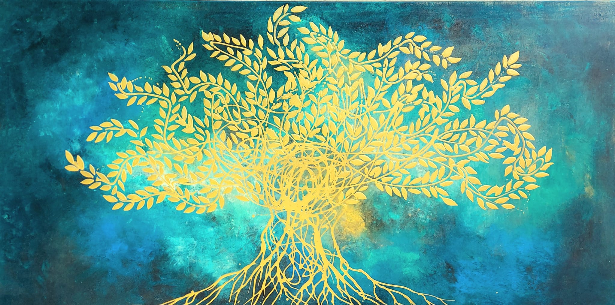 Art piece: tree-of-life-cyan3