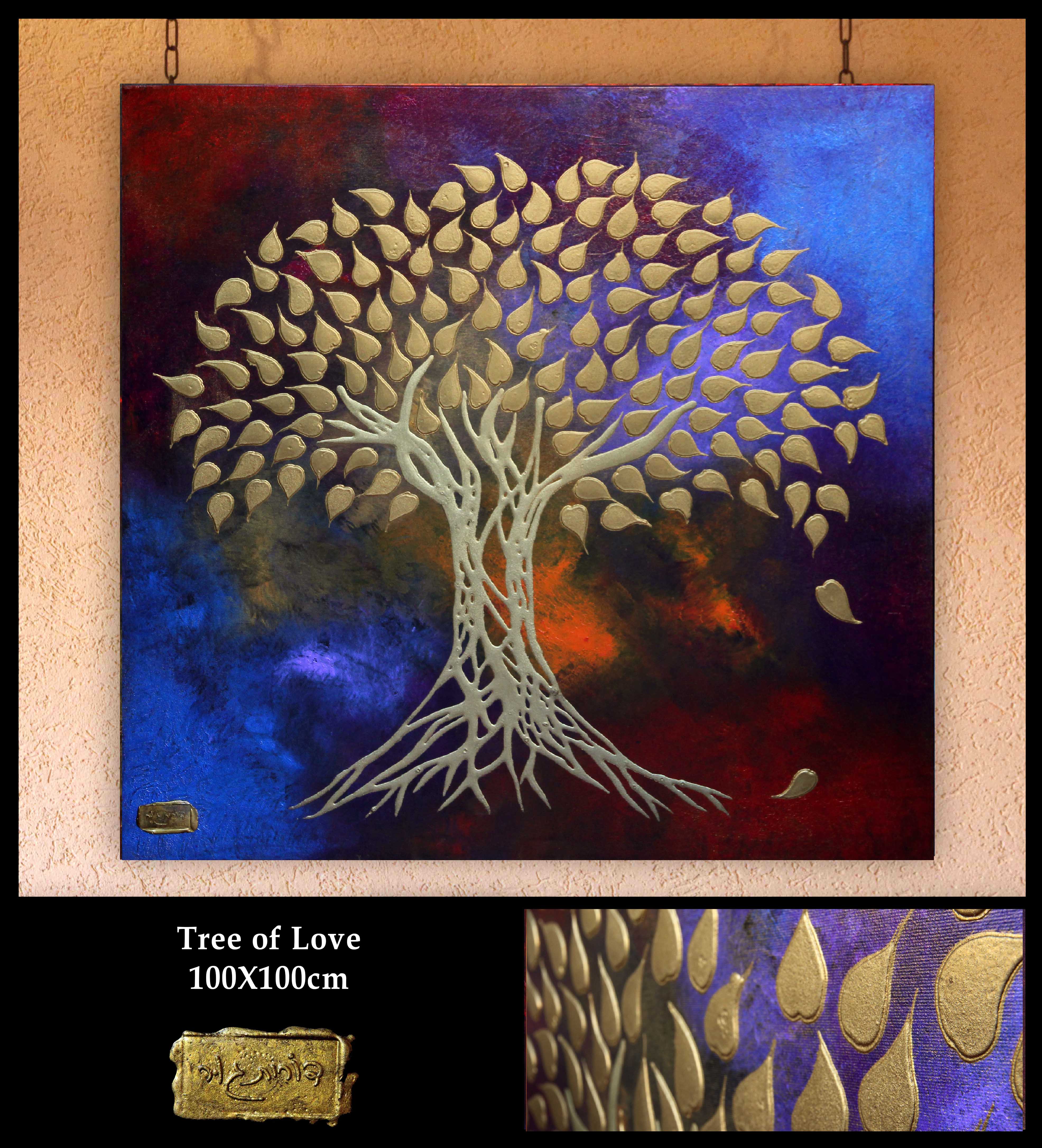 Art piece: tree-of-love