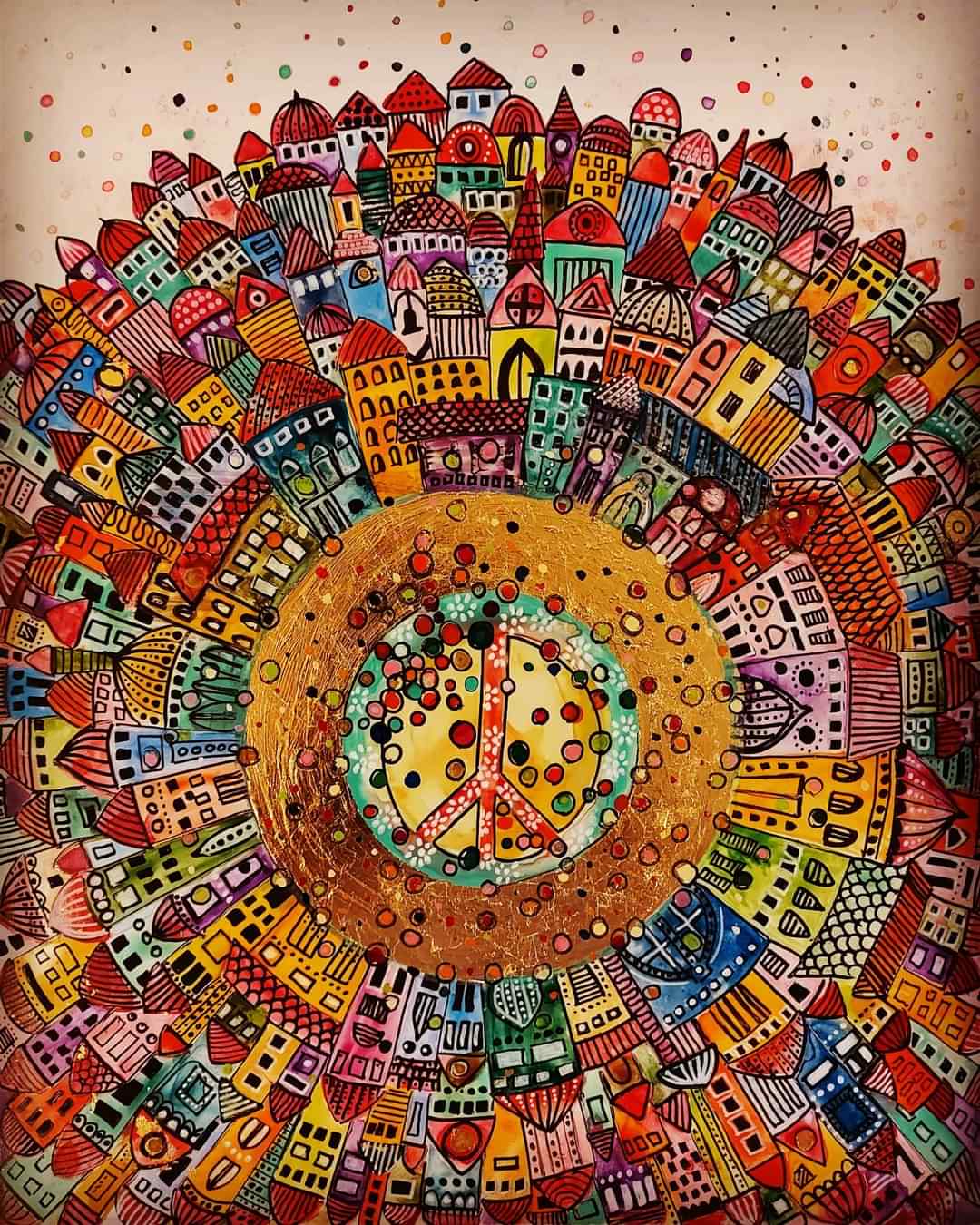 Art piece: world-peace